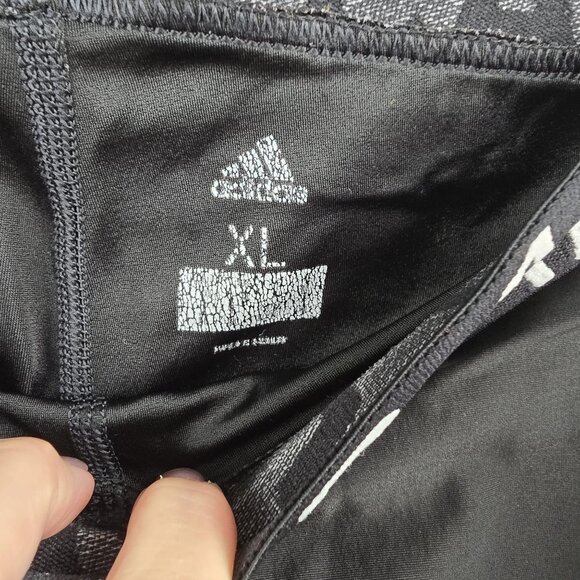 Adidas Mens Black Climalite Compression Shorts XL Nylon/Spandex - Picture 3 of 4